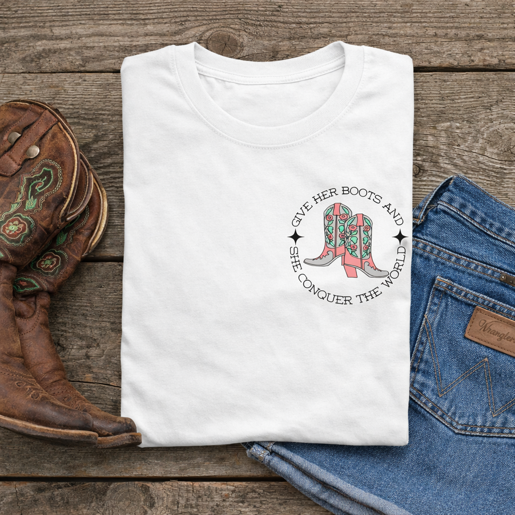 Unisex T-Shirt - "Antifacism looks good in Boots"