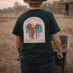 Unisex T-Shirt - "Saddle Up against Antiracism"