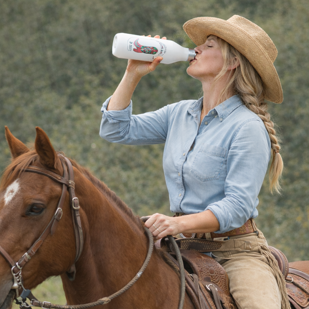 Trailflasche - "Antifascism Looks Good in Boots"