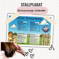 Stallplakat - Jahresplan Entwurmung